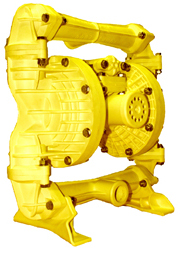 Пневматический диафрагменный насос Pumps2000 P25B серии Yellow